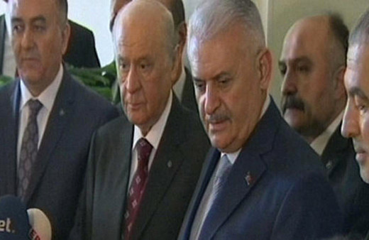 45 dakikalık görüşme sonrası ilk açıklama!