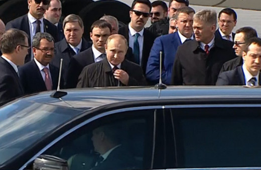  Tarihi gün! Putin Ankara'da böyle karşılandı