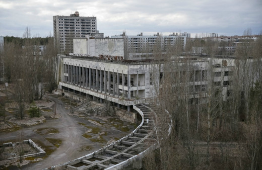 Çernobil'in son görüntüleri! 32 yıl geçti işte hayalet kent