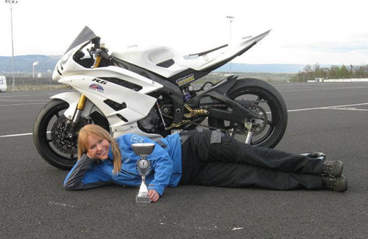 Danimarkalı kadın motosiklet pilotu feci şekilde öldü