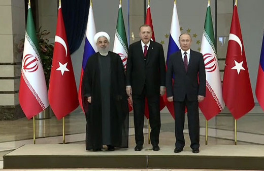 Türkiye-Rusya-İran üçlü zirvesi başladı