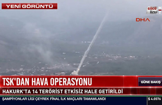 TSK'dan flaş açıklama: Kuzey Irak'a hava harekatı düzenledi