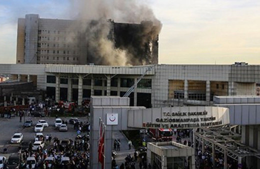 İtfaiye Grup Amiri'nden hastane yangınıyla ilgili açıklama