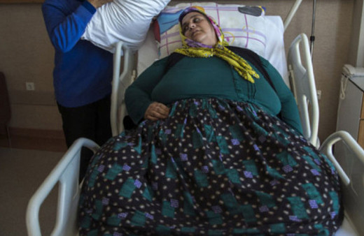 Türkiye'nin en kilolu kadını böyle 250 kilo verecek!