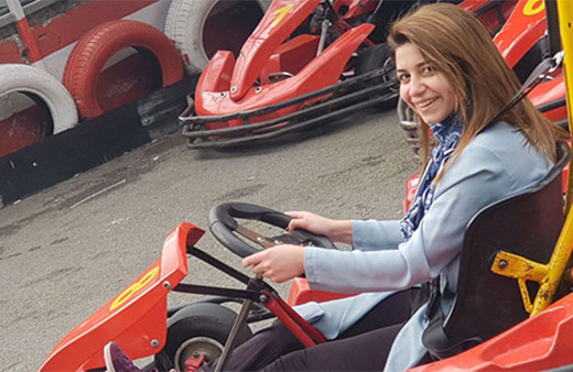 Go-kart pistinde feci kaza: Lise öğrencisi yoğun bakımda!
