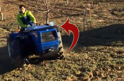 Burak Hakkı köyde kendi kendine tarım yapıyor