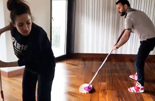 Maço Alişan şaşkınlık yarattı! Viladayı aldı yerleri sildi