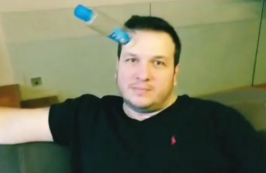 Şahan'ın kafası! 'Kolonya şişesiyle yaşıyorum'