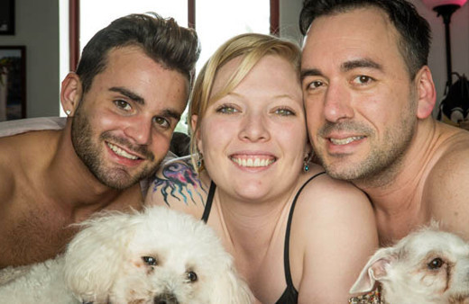 Sevgilisini kocasıyla paylaşan kadın 'yok artık' dedirtti