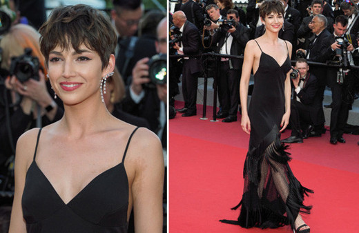 'Tokyo' kısa saçlarıyla Cannes'e damga vurdu