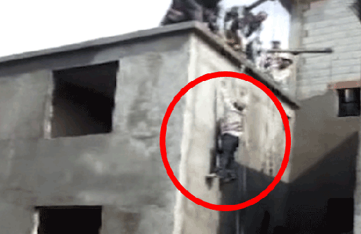 İnşaat işçisi ölümden böyle kurtuldu! 