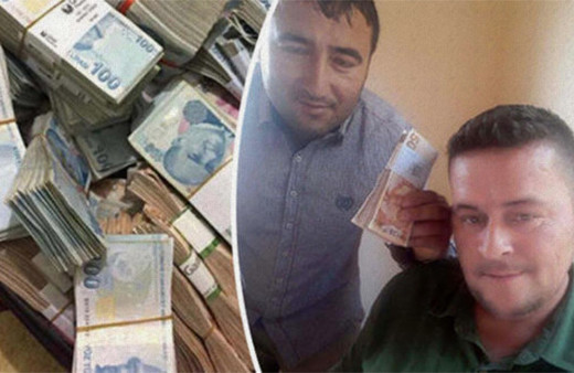 Bavuldaki 500 bin lira yalan çıktı!