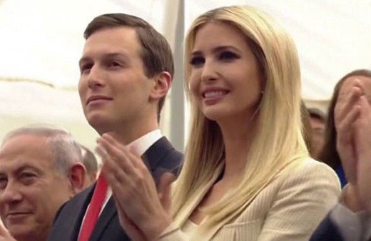 Trump'ın kızı ve damadı katliamı sırıta sırıta izledi!