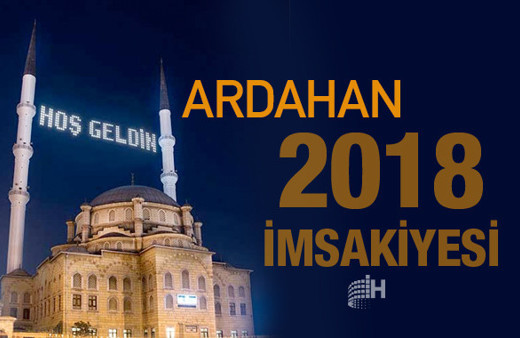 Ardahan İmsakiye 2018 Diyanet sahur imsak vakti iftar saatleri