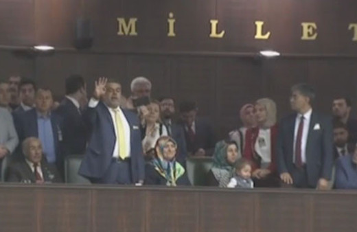 Binali Yıldırım'ın konuşmasında sürpriz