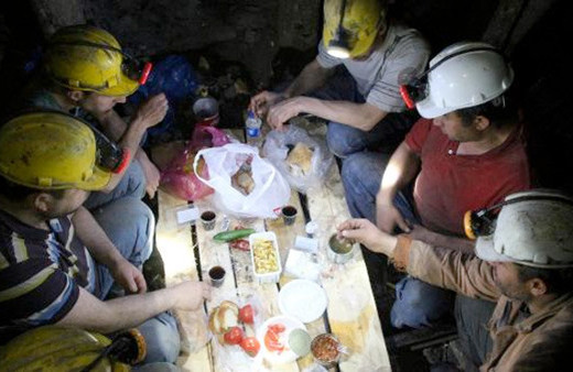 Türkiye ilk sahuru yaptı dünyanın en zengin sofrası yerin altındaydı