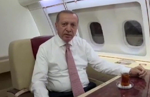 Erdoğan'dan İngiltere dönüşünde Ramazan mesajı