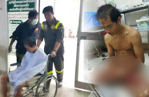 Cinsel içerikli görüntüler izlerken cinsel organını doğradı herkes şoke oldu