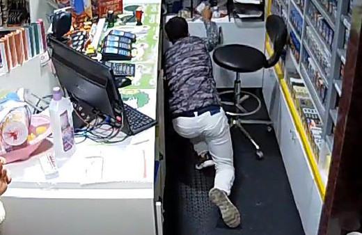 Emekleyerek çaldığı paralarla, tuvalet penceresinden kaçtı