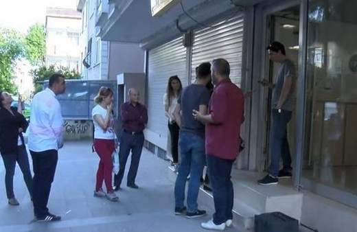 Küçükçekmece'de silahlı PTT soygunu