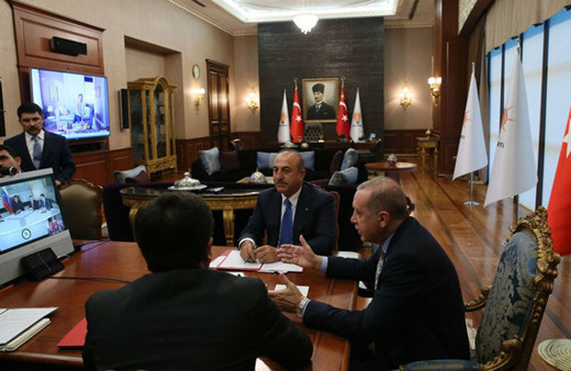 Erdoğan, Venezuela Devlet Başkanı ile telekonferans yöntemiyle görüştü