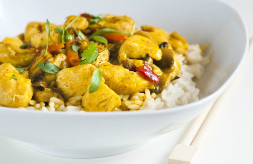 Közlenmiş Patlıcan Yatağında Körili Piliç Kavurma nasıl yapılır?