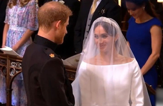 Meghan Markle ve Prens Harry evlendi! İşte düğünden görüntüler