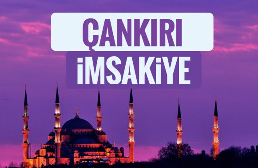 Çankırı iftar saati sahur imsak vakti-2018 Çankırı İmsakiyesi