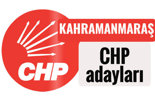 CHP Kahramanmaraş milletvekili adayları kimler 2018 listesi