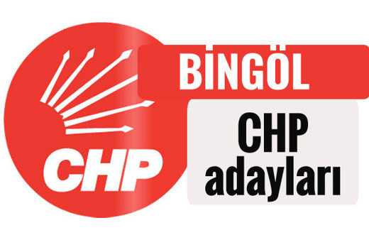 CHP Bingöl milletvekili adayları kimler 2018 listesi