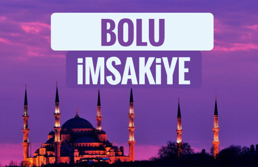 2018 İmsakiye Bolu - Sahur imsak vakti iftar ezan saatleri