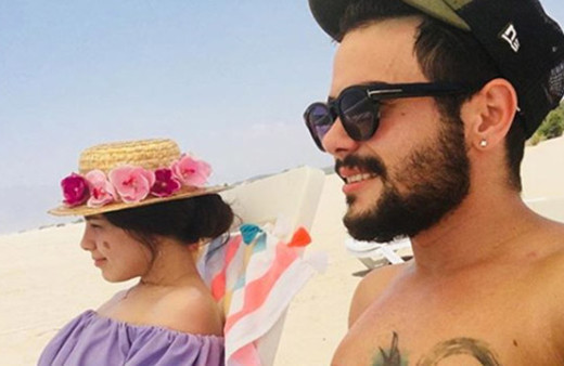 Rüzgar Erkoçlar ve Tuğba Beyazoğlu balayına çıktı