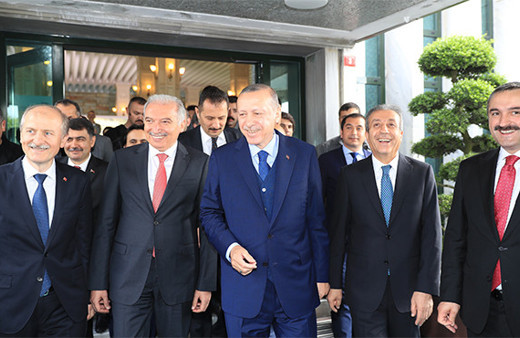 İBB, Cumhurbaşkanı Erdoğan'ı ağırlamanın gururunu yaşadı