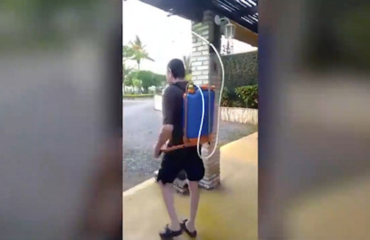 Kavurucu sıcaklara karşı öyle bir yöntem budu ki görenler şaşkına döndü!