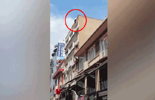 Bakırköy'de yürekleri ağza getiren intihar girişimi! 