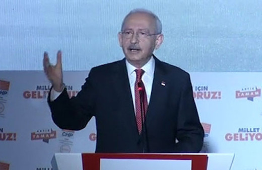 CHP'de büyük gün Kılıçdaroğlu seçim bildirgesini açıkladı