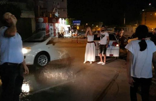 Herkesi şaşkına çeviren olay sadece oraya yağdı!