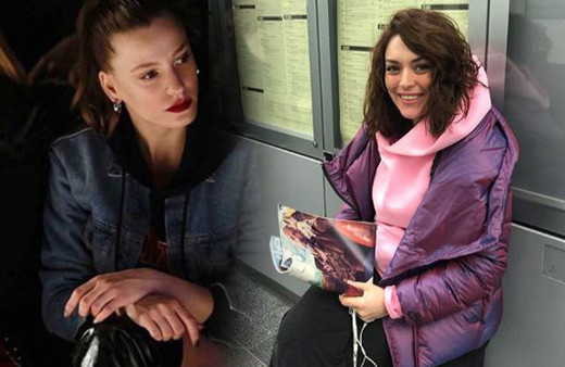 Ezgi Mola'dan Serenay Sarıkaya'ya 'Sinirlerimi bozma'