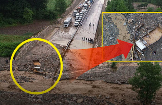 Baba-oğul birbirine sarılıp ölümü bekledi!