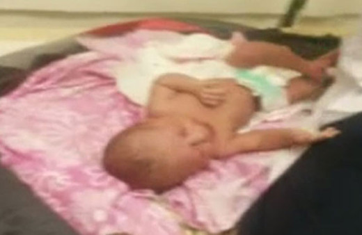 Terk edilen bebeğin ailesi göz damlasından bulundu!