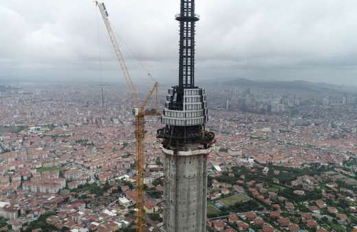 Çamlıca Kulesi Eyfel'i geçti