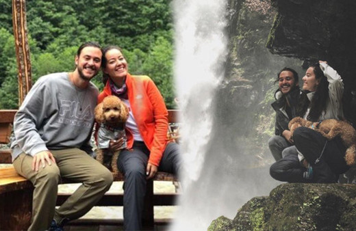 Pelin Akil Anıl Altan aşkı doludizgin! Karadeniz'in altını üstüne getirdiler