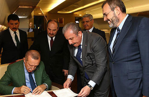 Erdoğan Cumhur İttifakı Protokolü'nü imzaladı