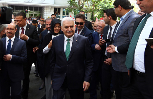 Yıldırım ve Bahçeli Erdoğan'ın adaylığı için YSK'da! 