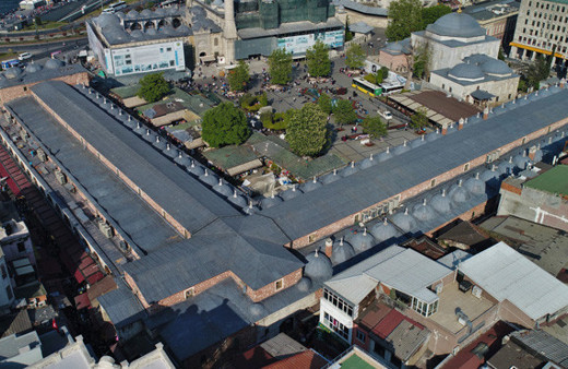 Restorasyon tamamlandı tarihi Mısır Çarşısı ilk kez görüntülendi