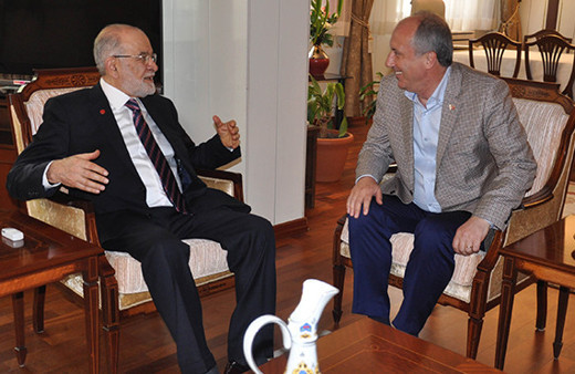 Muharrem İnce'den, Karamollaoğlu'na ziyaret!