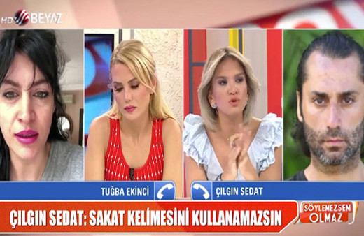  Çılgın Sedat, Tuğba Ekinci'ye canlı yayında sert tepki gösterdi!