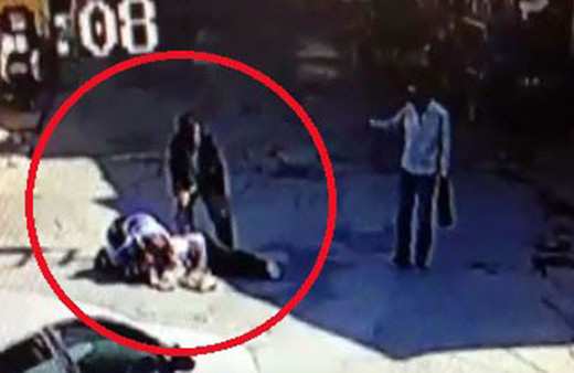 Karı-kocaya sokak ortasında kanlı infaz kamerada