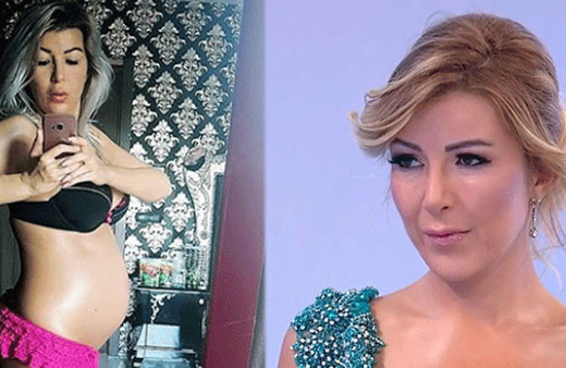 Karnı burnunda olan Nazlı Hamarat'tan olay video! Takipçileri şaşkına döndü