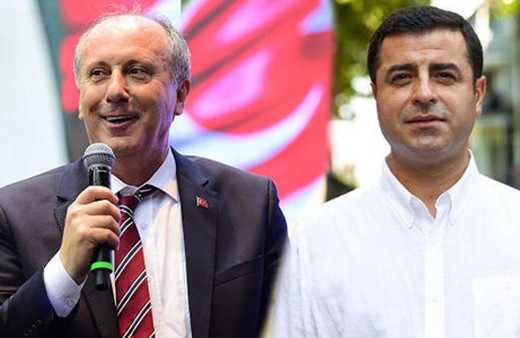 Muharrem İnce cezaevinde Demirtaş'ı ziyaret etti!
